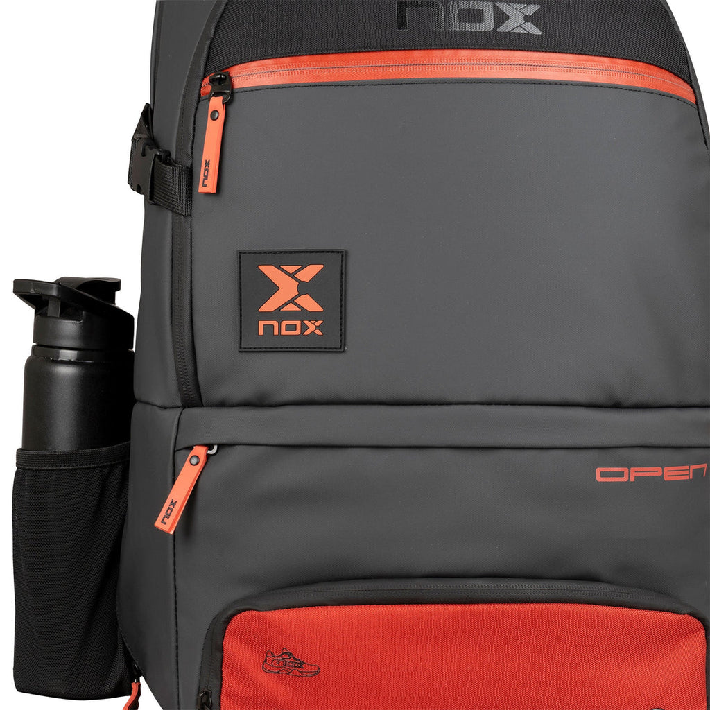 Nox at10 luxury backpack Open SERIES BLACK RED