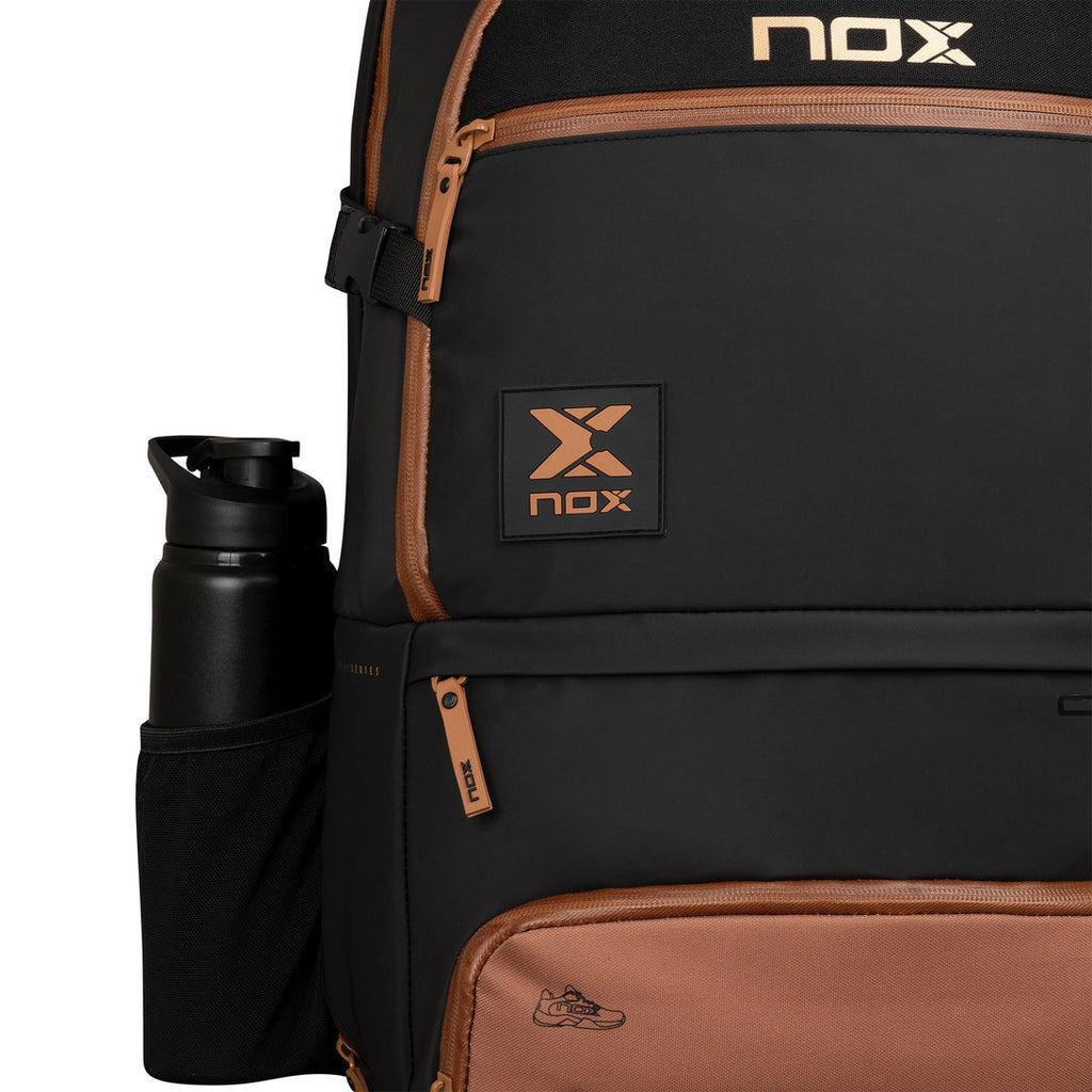 Mochila Nox AT10 Luxury Open Series Negro Marron