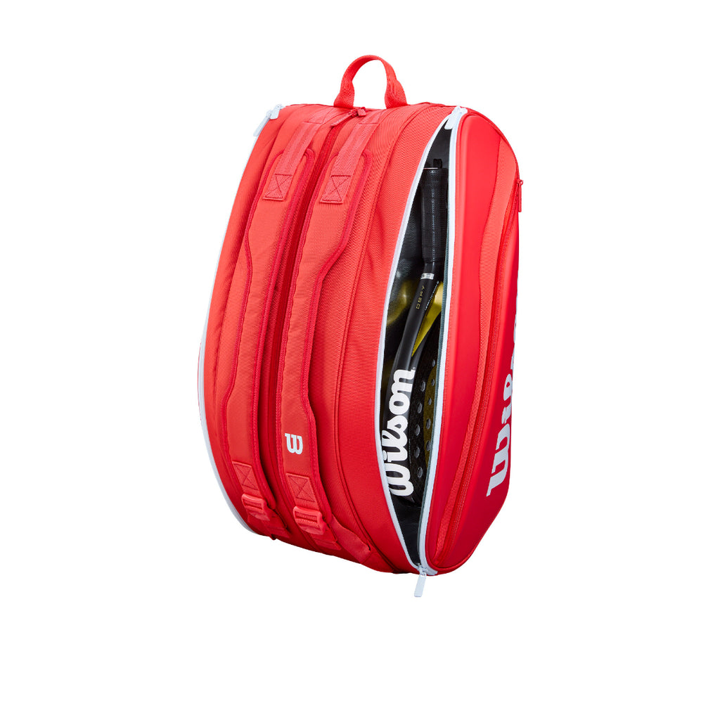 Paletero Wilson Super Tour Rojo Blanco