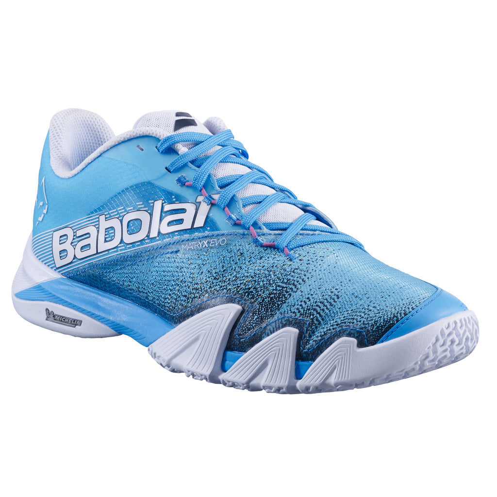 Zapatillas Babolat Juan Lebron Jet Premura 2 Azul Cian Blanco