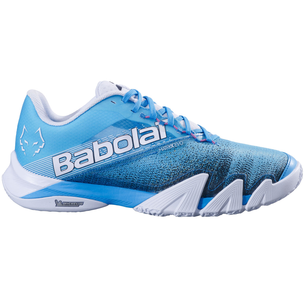 Zapatillas Babolat Juan Lebron Jet Premura 2 Azul Cian Blanco