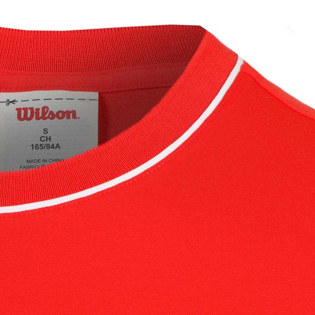 Camiseta Wilson Team Seamless Rojo Mujer