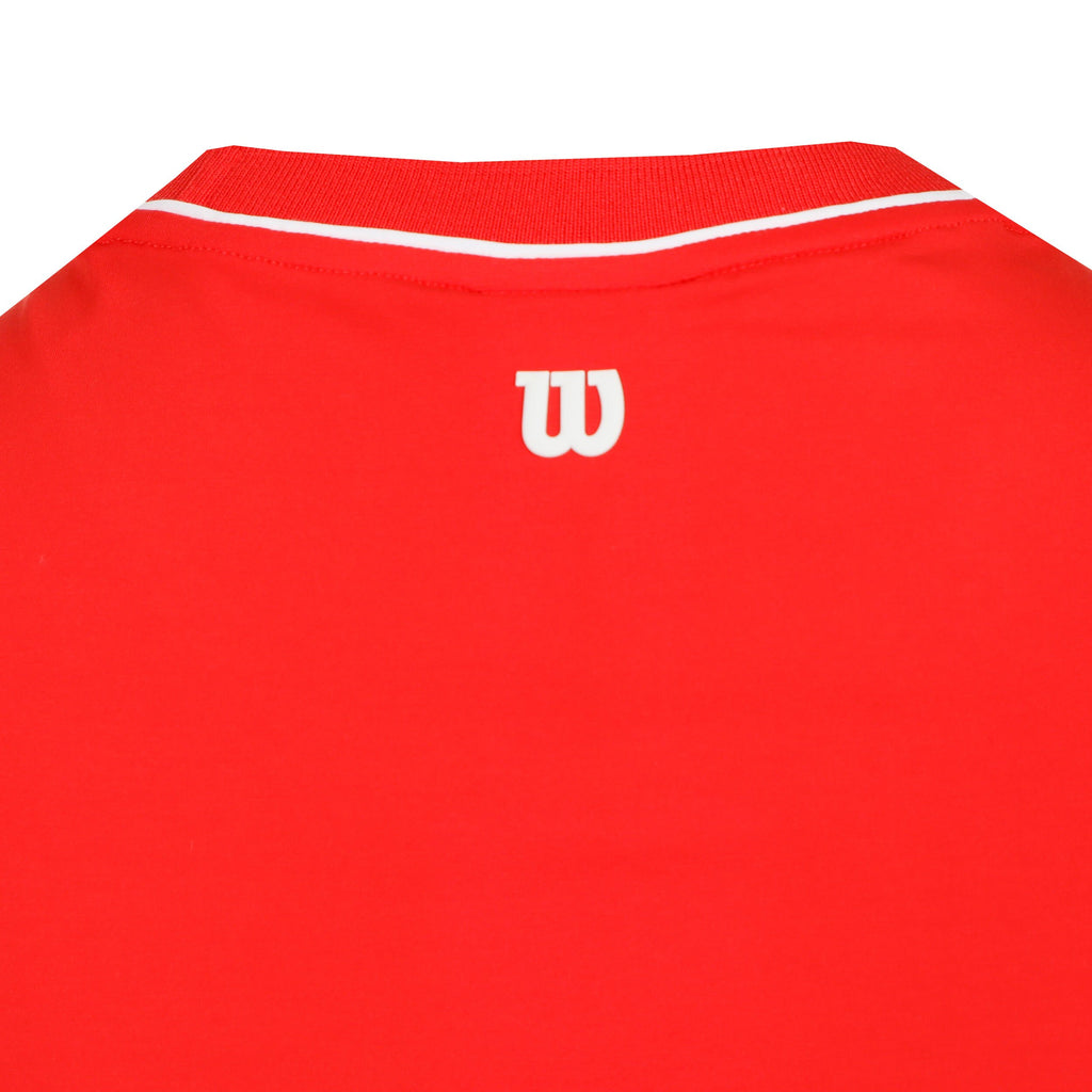 Camiseta Wilson Team Seamless Rojo Mujer