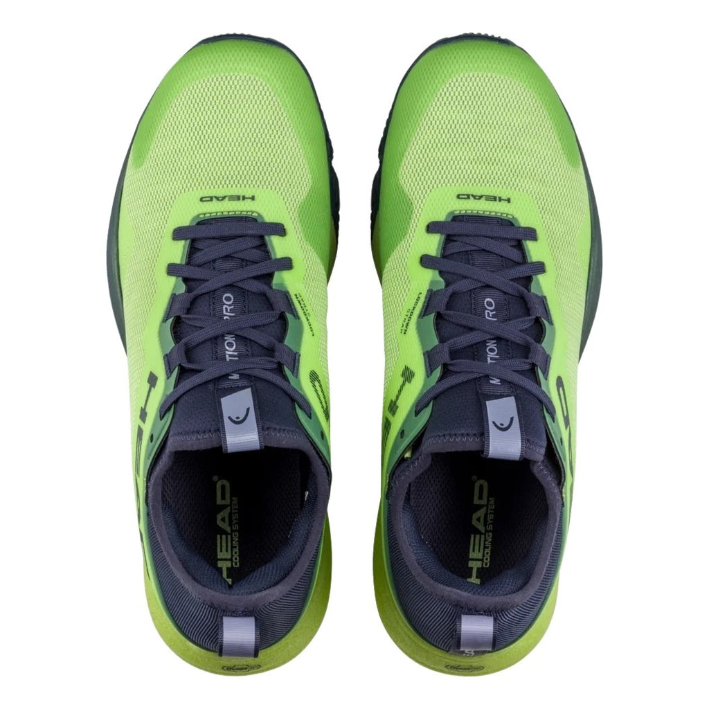 Head Motion Pro Shoes Lime Navy Blue