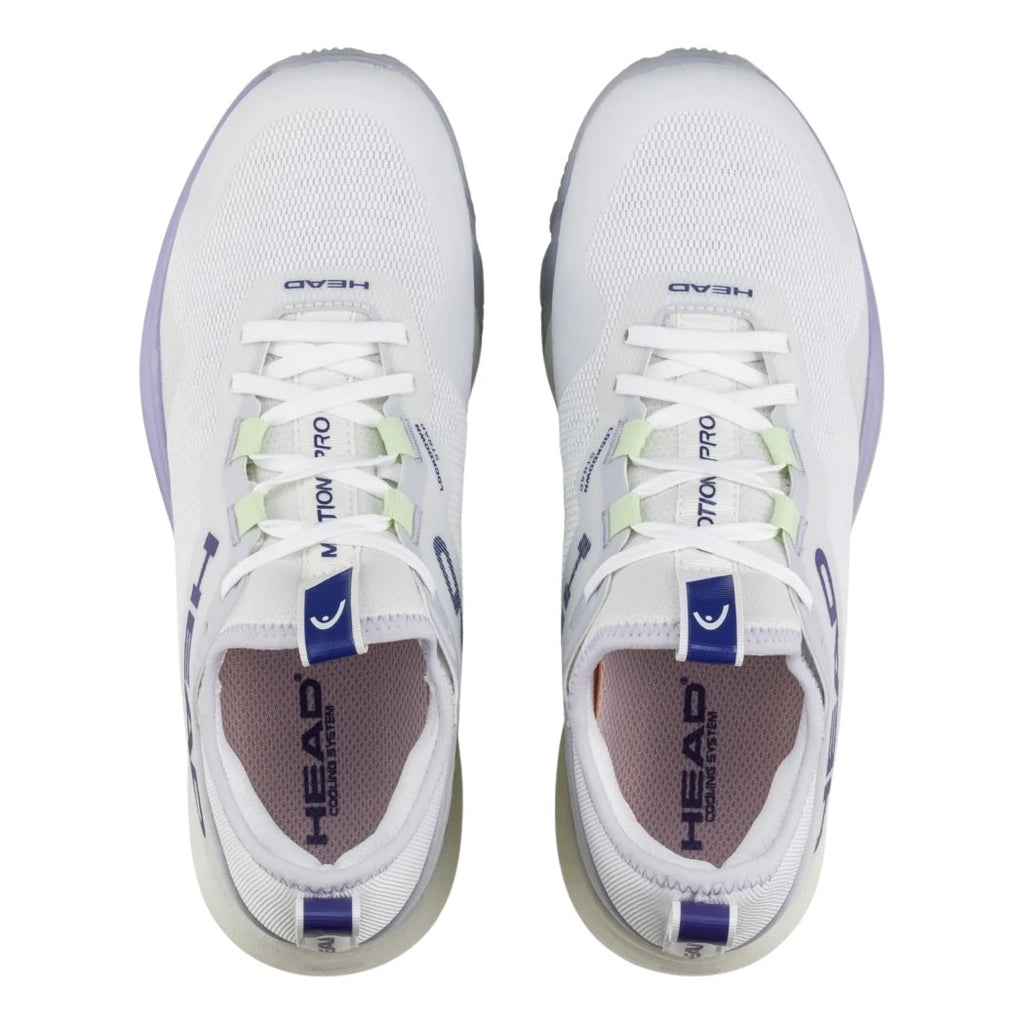 Zapatillas Head Motion Pro Blanco Lavanda Mujer