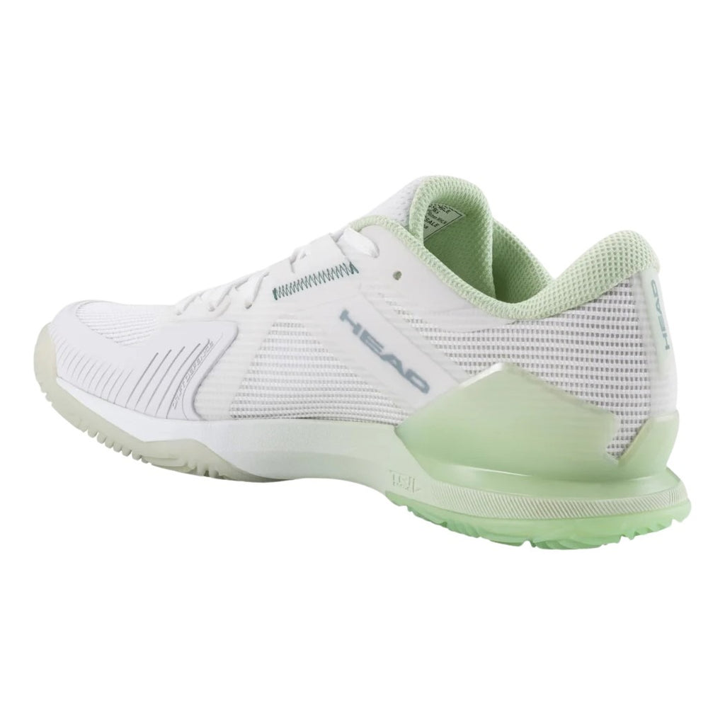 Head Sprint Pro 4.0 White Green Women's Running Shoes