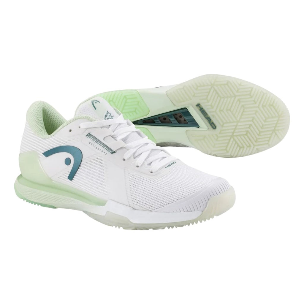 Head Sprint Pro 4.0 White Green Women's Running Shoes