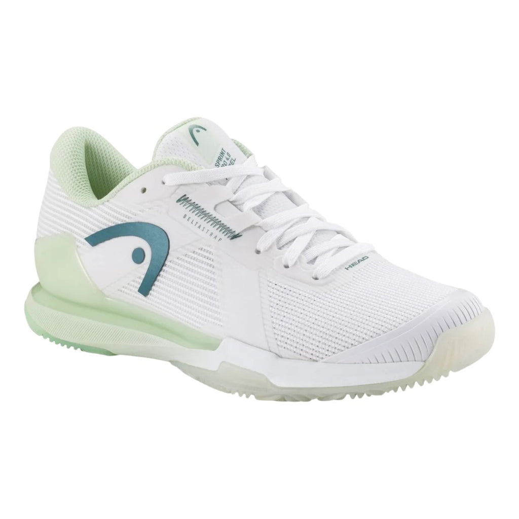 Head Sprint Pro 4.0 White Green Women's Running Shoes