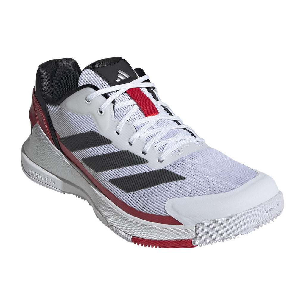 Zapatillas Adidas Crazyquick LS Padel Blanco Negro Rojo