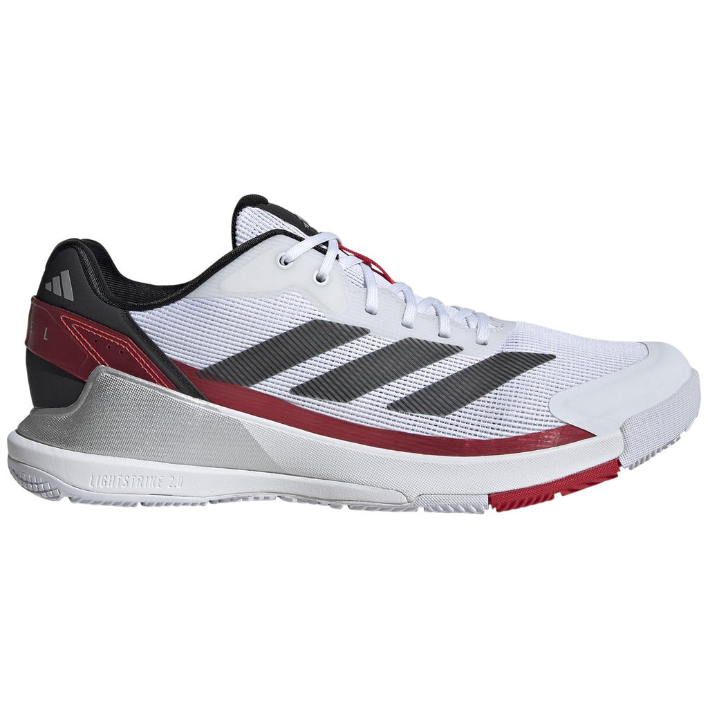 Zapatillas Adidas Crazyquick LS Padel Blanco Negro Rojo