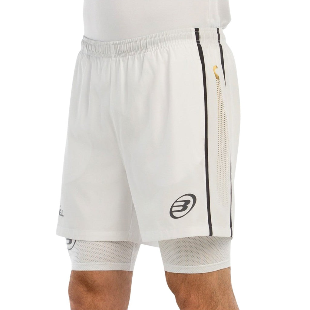 Short Bullpadel Premier Padel Barde Blanco