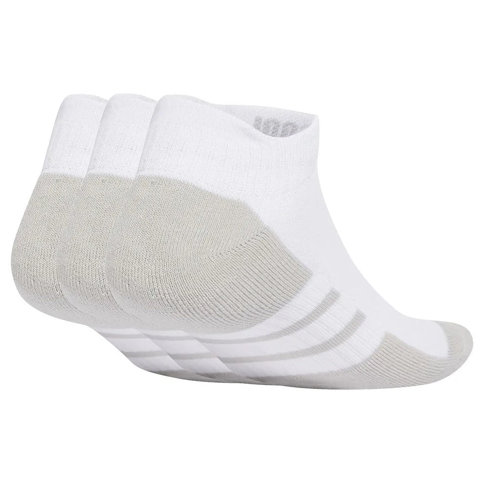 Calcetines Adidas Essentials Cushioned Low Blanco Gris 3 Pares