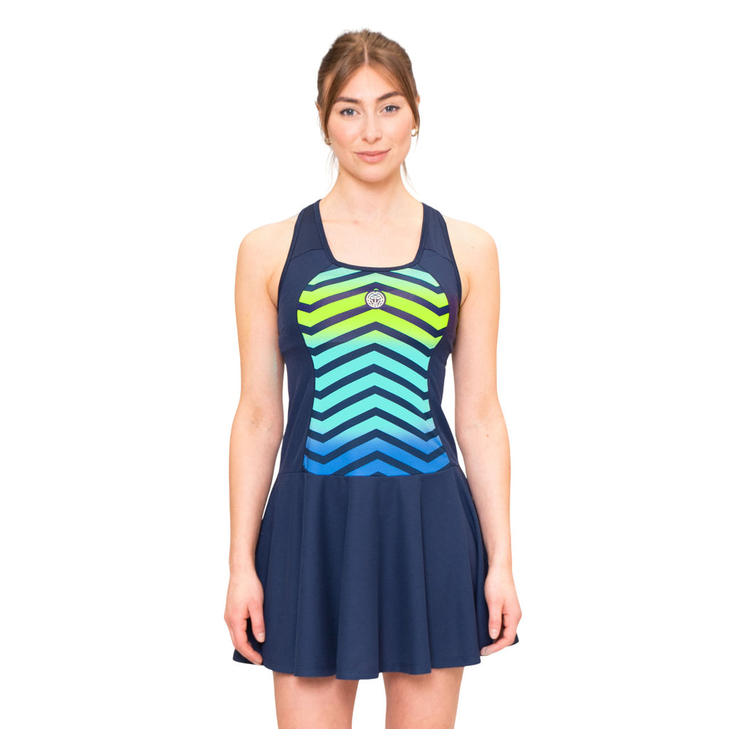 Vestido Bidi Badu Grafic Illumination Azul Oscuro Mix