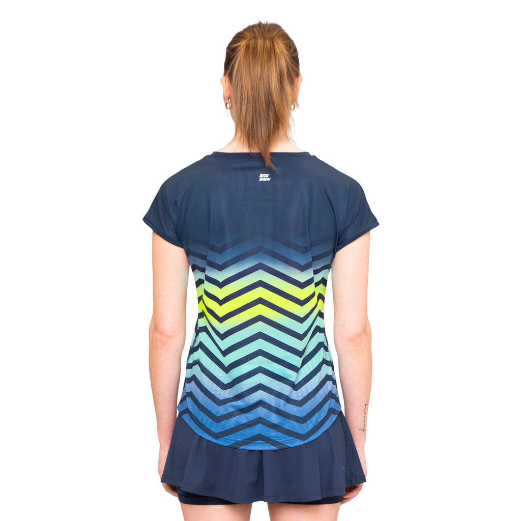 Camiseta Bidi Badu Grafic Illumination Azul Oscuro Mix Mujer