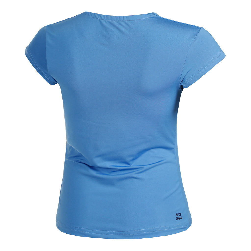 Camiseta Bidi Badu Colortwist V-Neck Azul Mujer