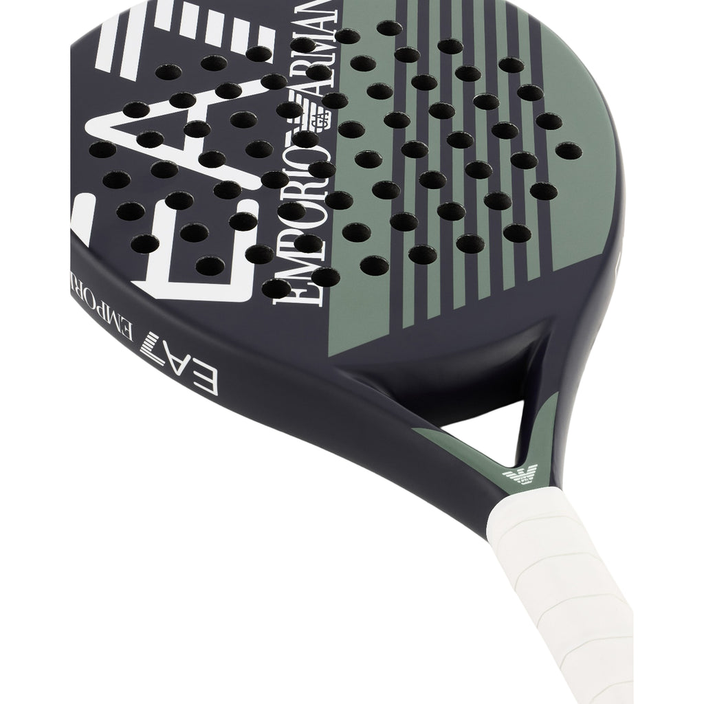 Armani EA7 Pelle Bleu Foncé Vert