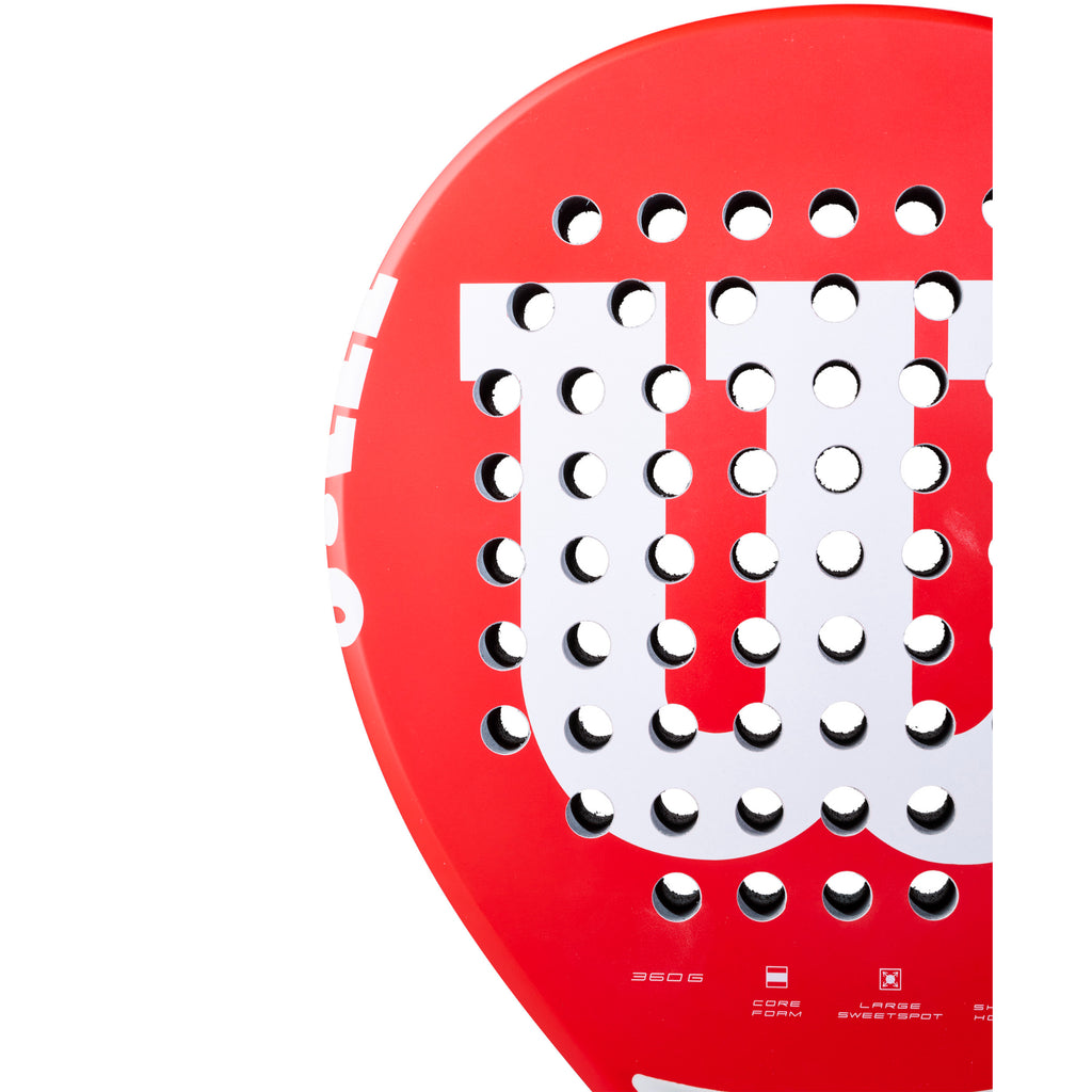 Racchetta Wilson Match Point Rosso Bianco