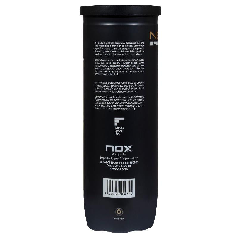 Bote de 3 Pelotas Nox Nerbo Plus Speed