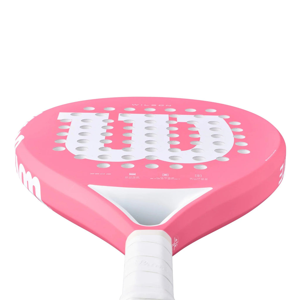 Wilson Elevate Pink White Schläger