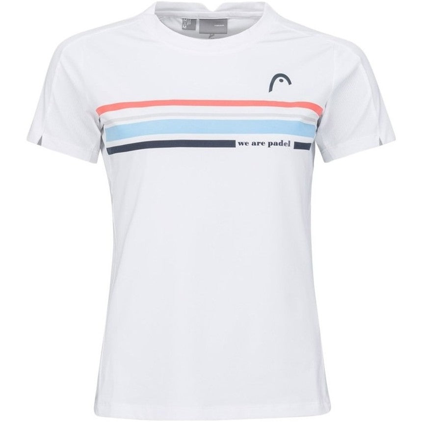 Camiseta Head Tech Blanco Mujer