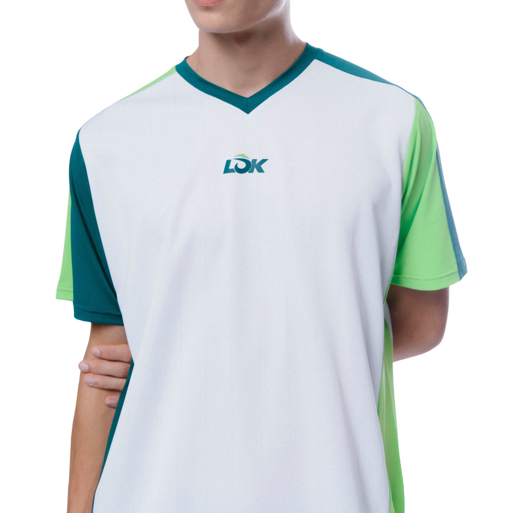 Camiseta Lok Aliama Blanco Verde