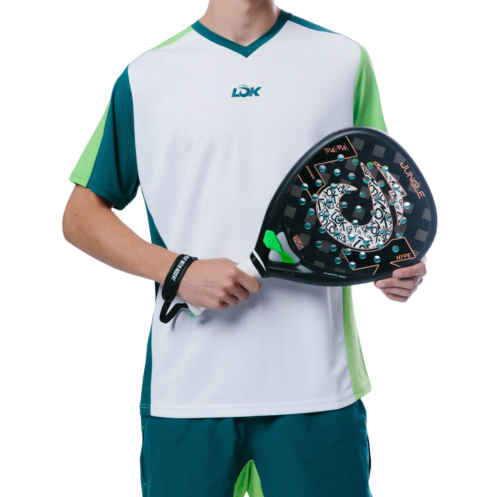 Camiseta Lok Aliama Blanco Verde