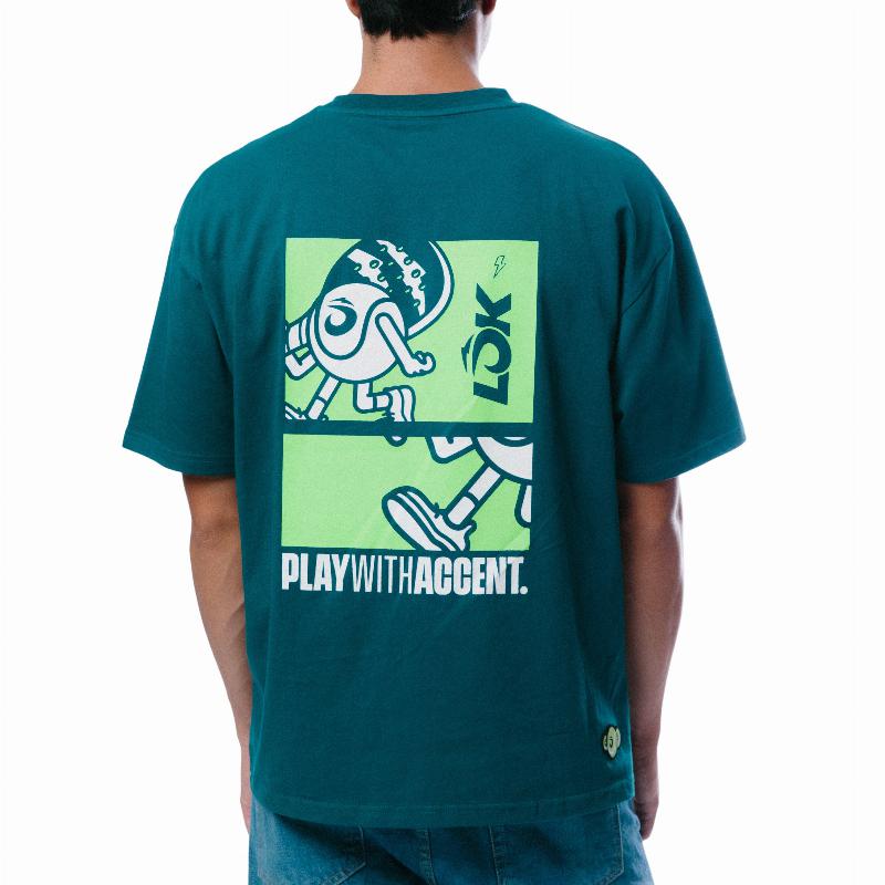 Camiseta Lok Ullu Verde