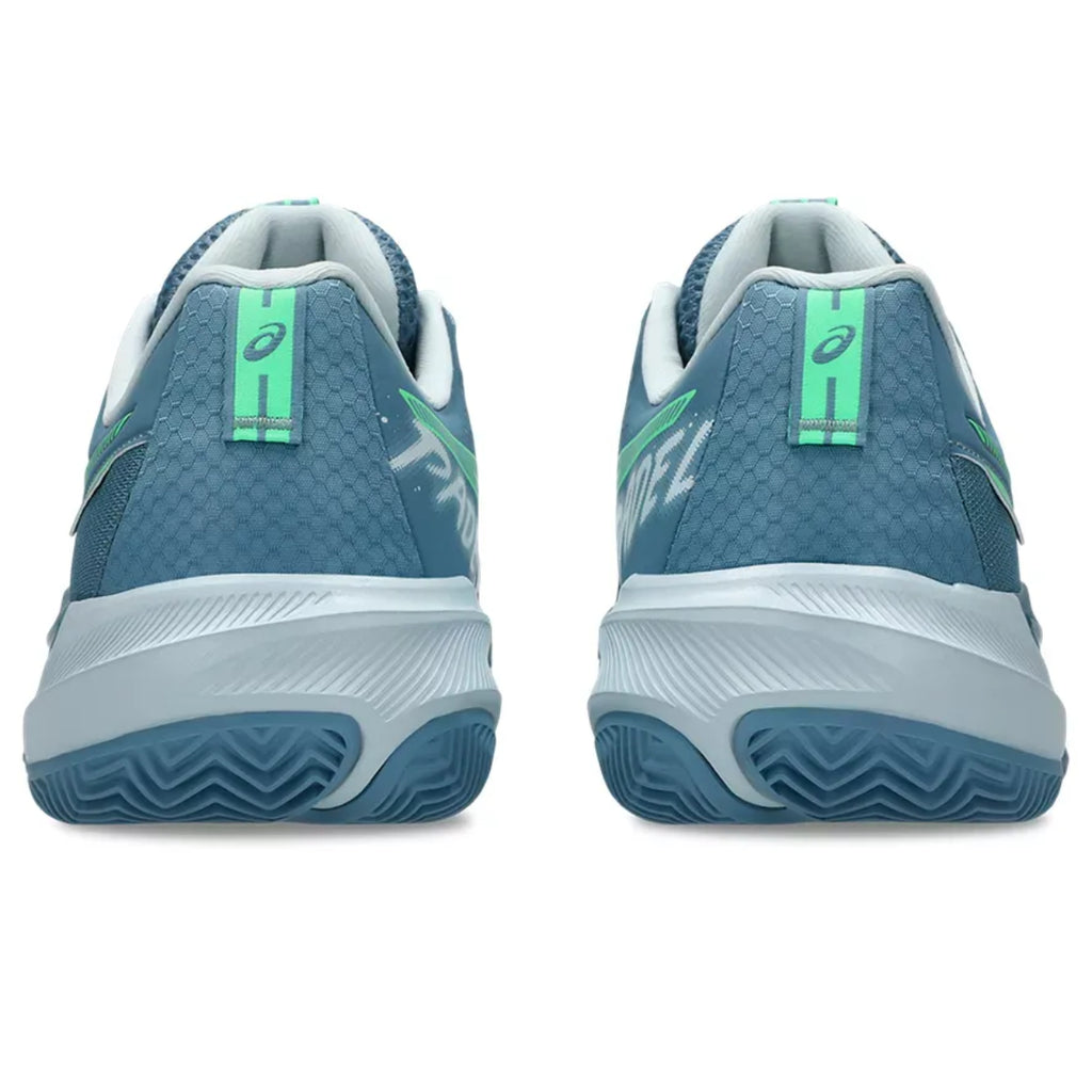 Zapatillas Asics Gel Challenger 15 Padel Azul Verde