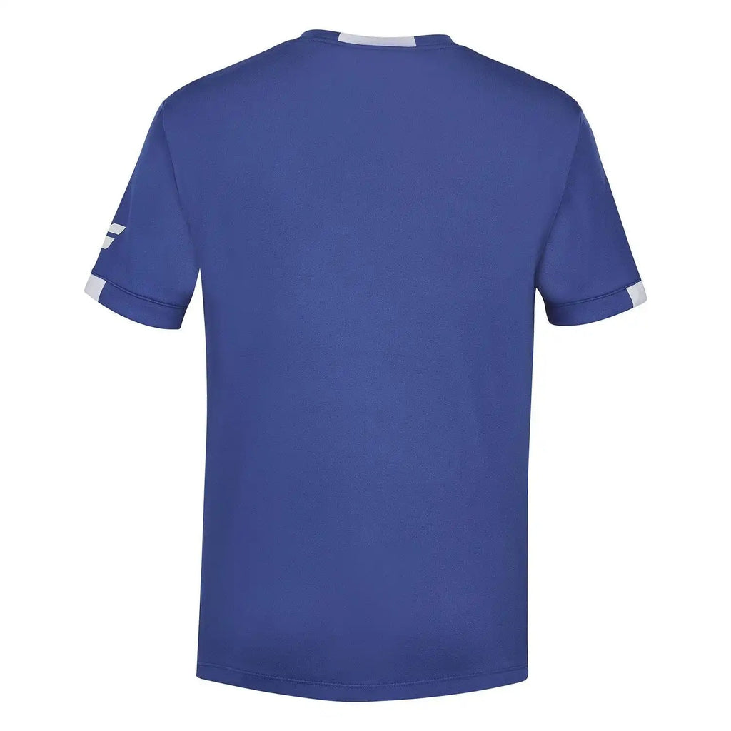 Camiseta Babolat Play Crew Neck Azul Junior