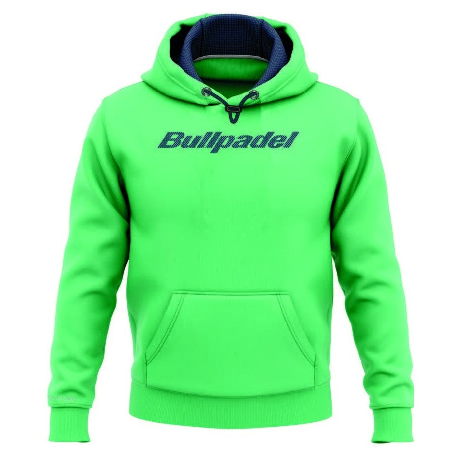 Sudadera Bullpadel Breco Verde Fluor