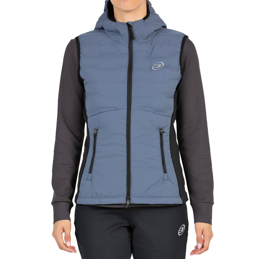 Chaleco Bullpadel Blenda Azul Lavado