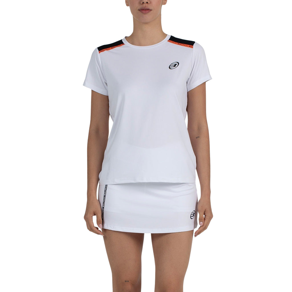Camiseta Bullpadel Adventure W Blanco