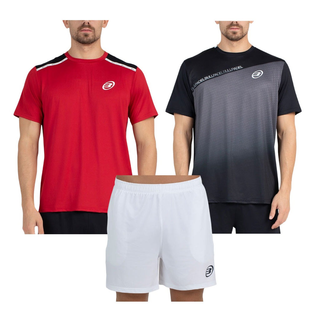 Conjunto Bullpadel Adventure Summit Blanco x3