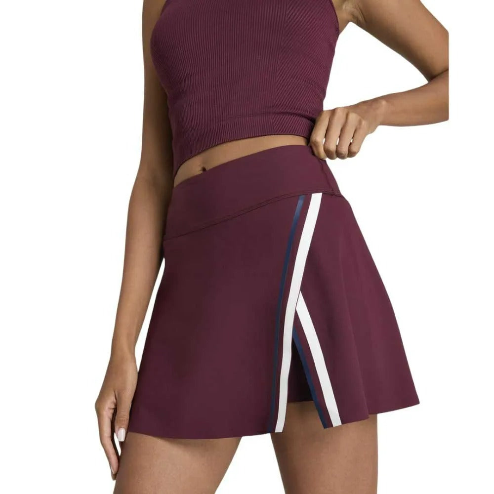 Falda Wilson Slice Granate Azul Marino