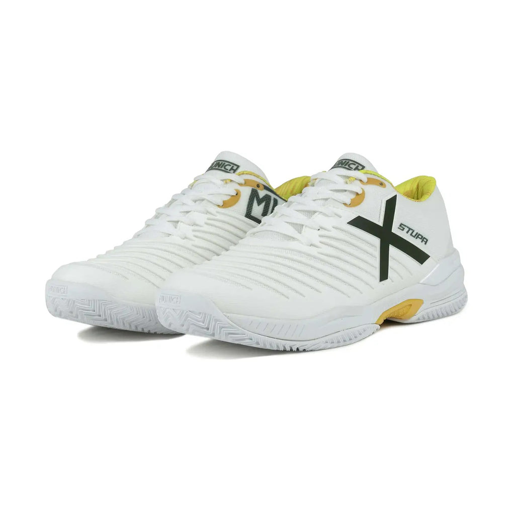 Zapatillas Munich Stupa Padx 64 Blanco Amarillo