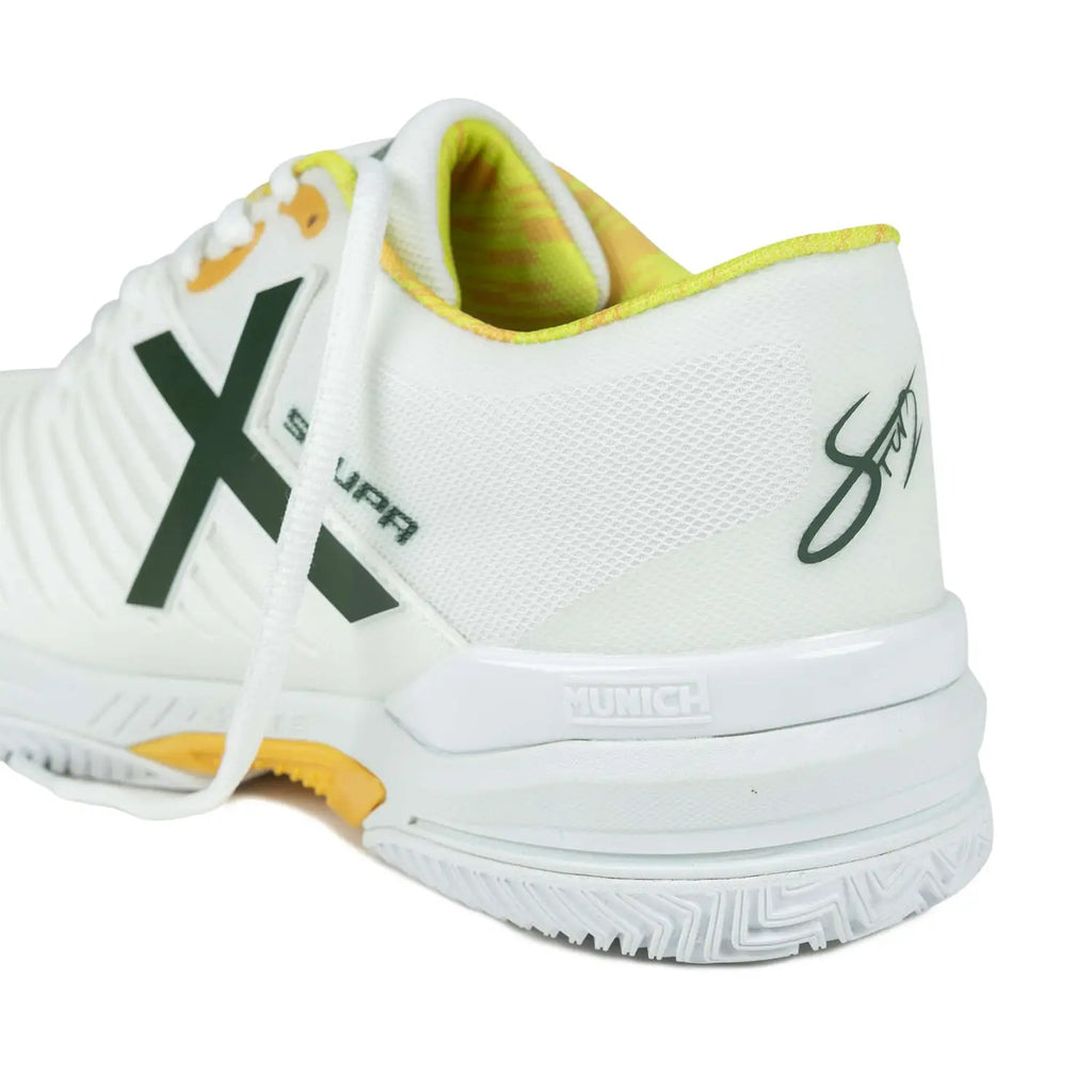 Zapatillas Munich Stupa Padx 64 Blanco Amarillo