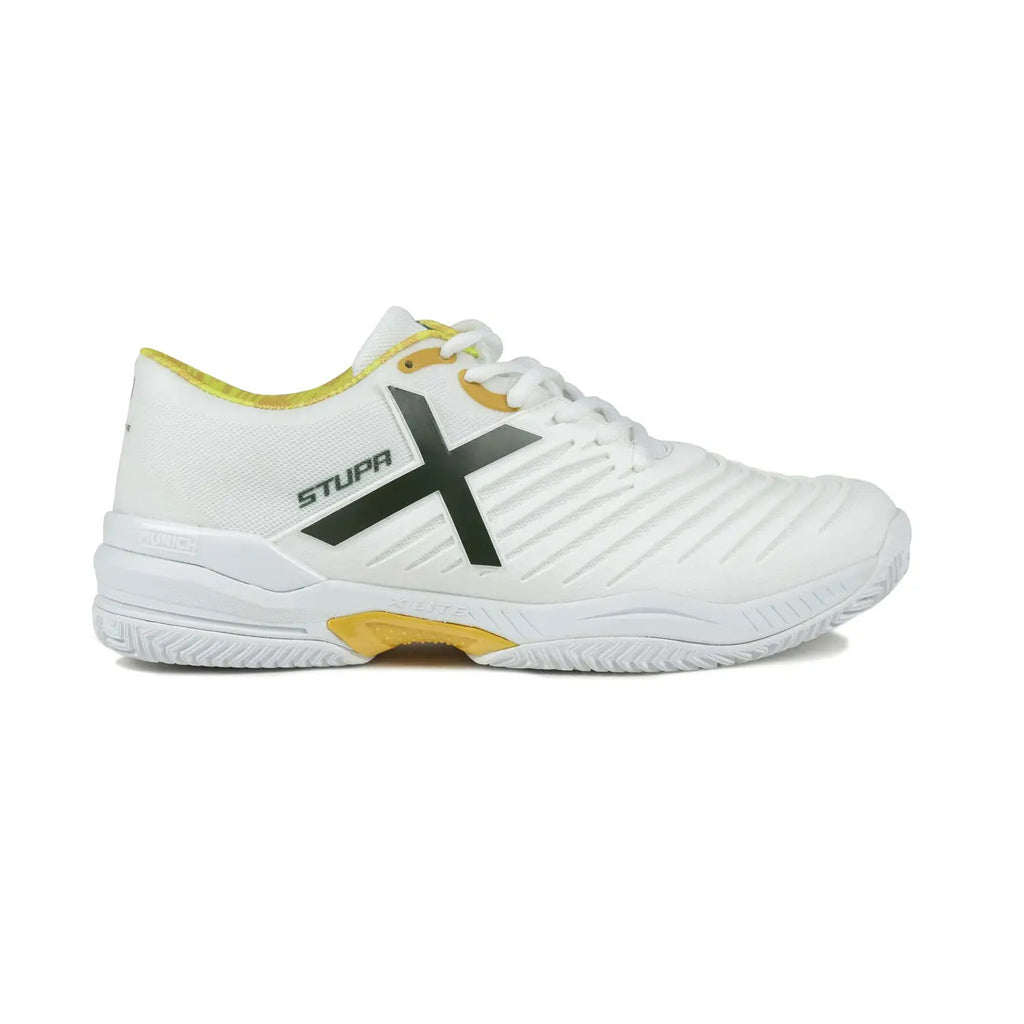 Zapatillas Munich Stupa Padx 64 Blanco Amarillo