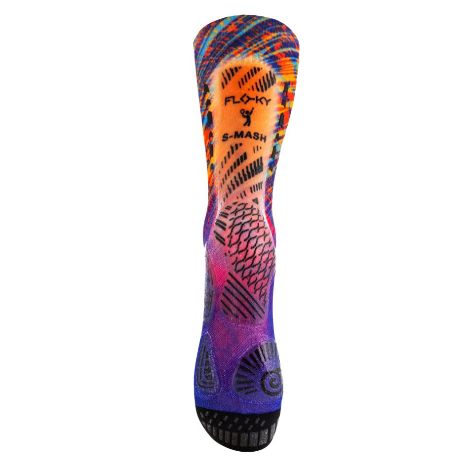 Calcetines Floky S-Mash 3D Fantasy Rio Naranja Azul