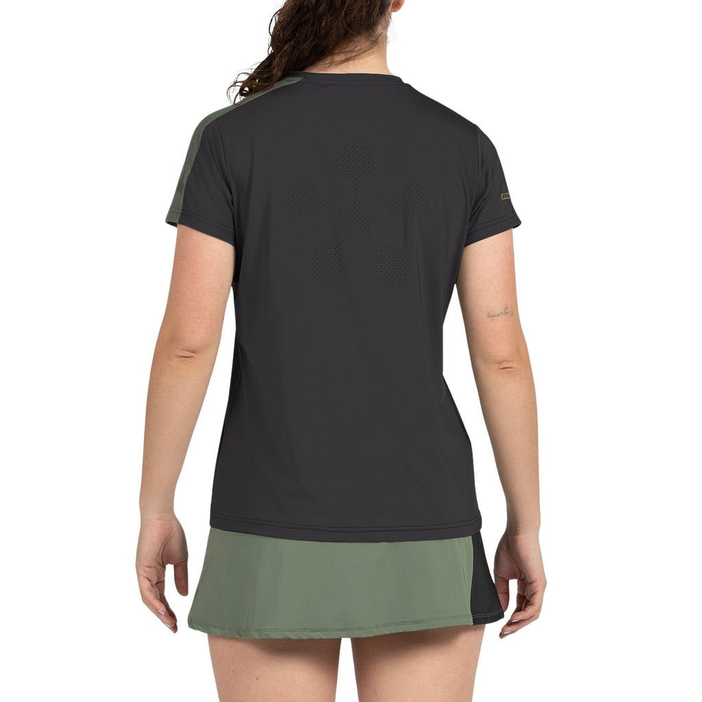 Camiseta Bullpadel Premier Padel Pampan Negro