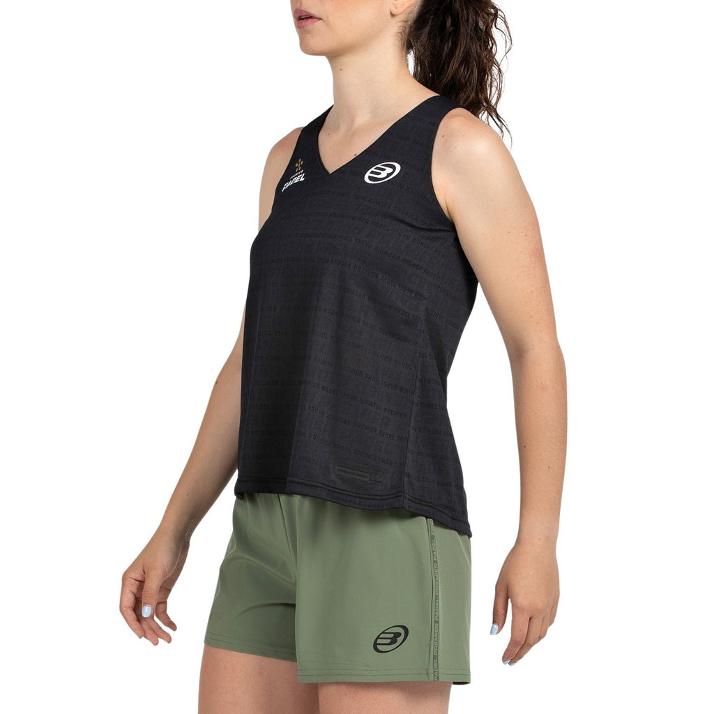 Camiseta Bullpadel Premier Padel Piura Negro