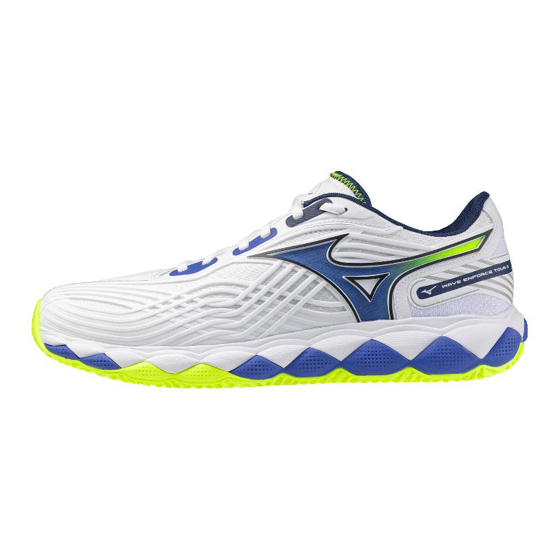 Zapatillas Mizuno Wave Enforce Tour 2 Clay Blanco Azul