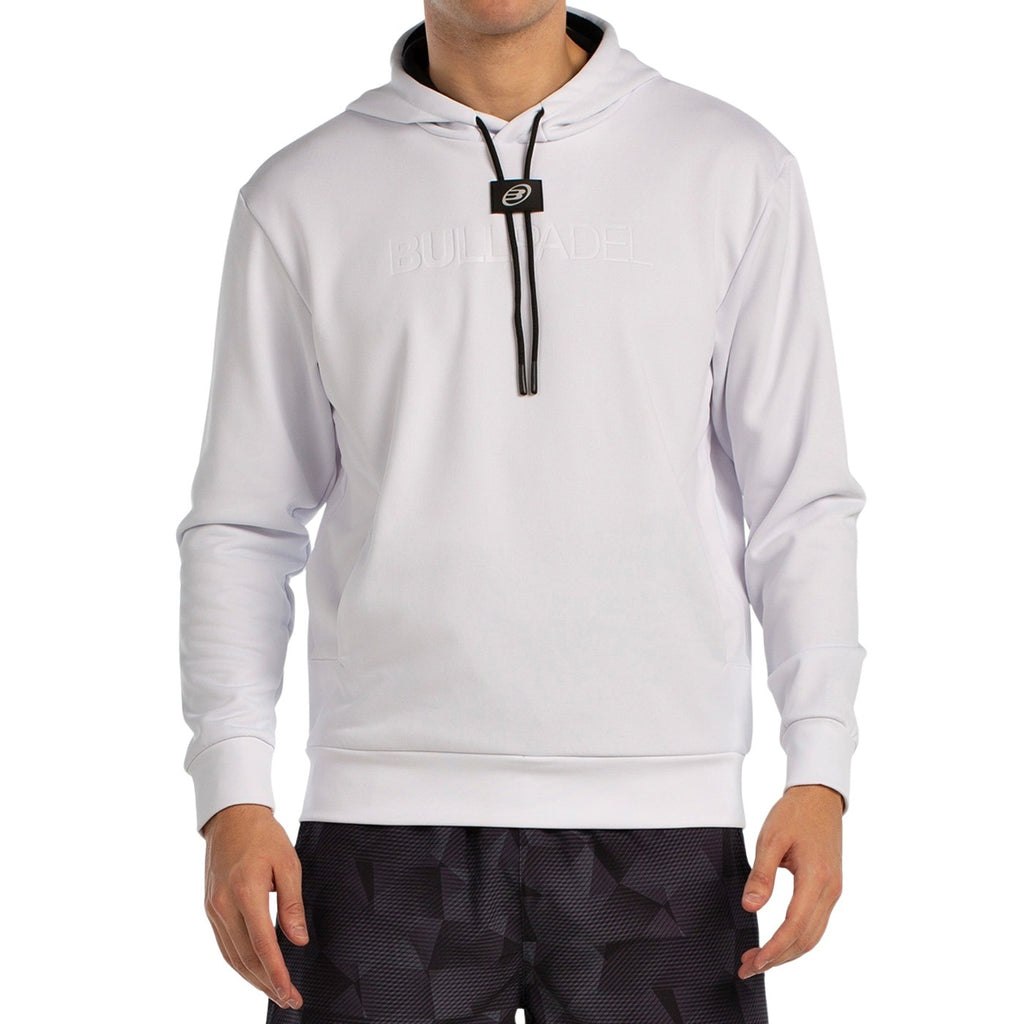 Sudadera Bullpadel Binee Blanco