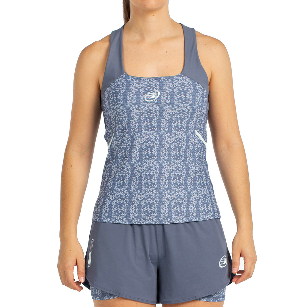 Camiseta Bullpadel Oilos Azul Lavado