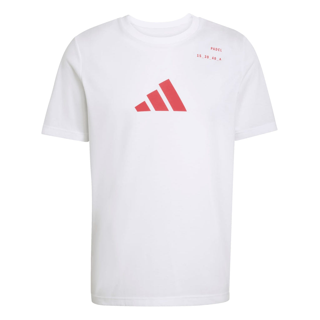 Camiseta Adidas Padel Graphic Blanco