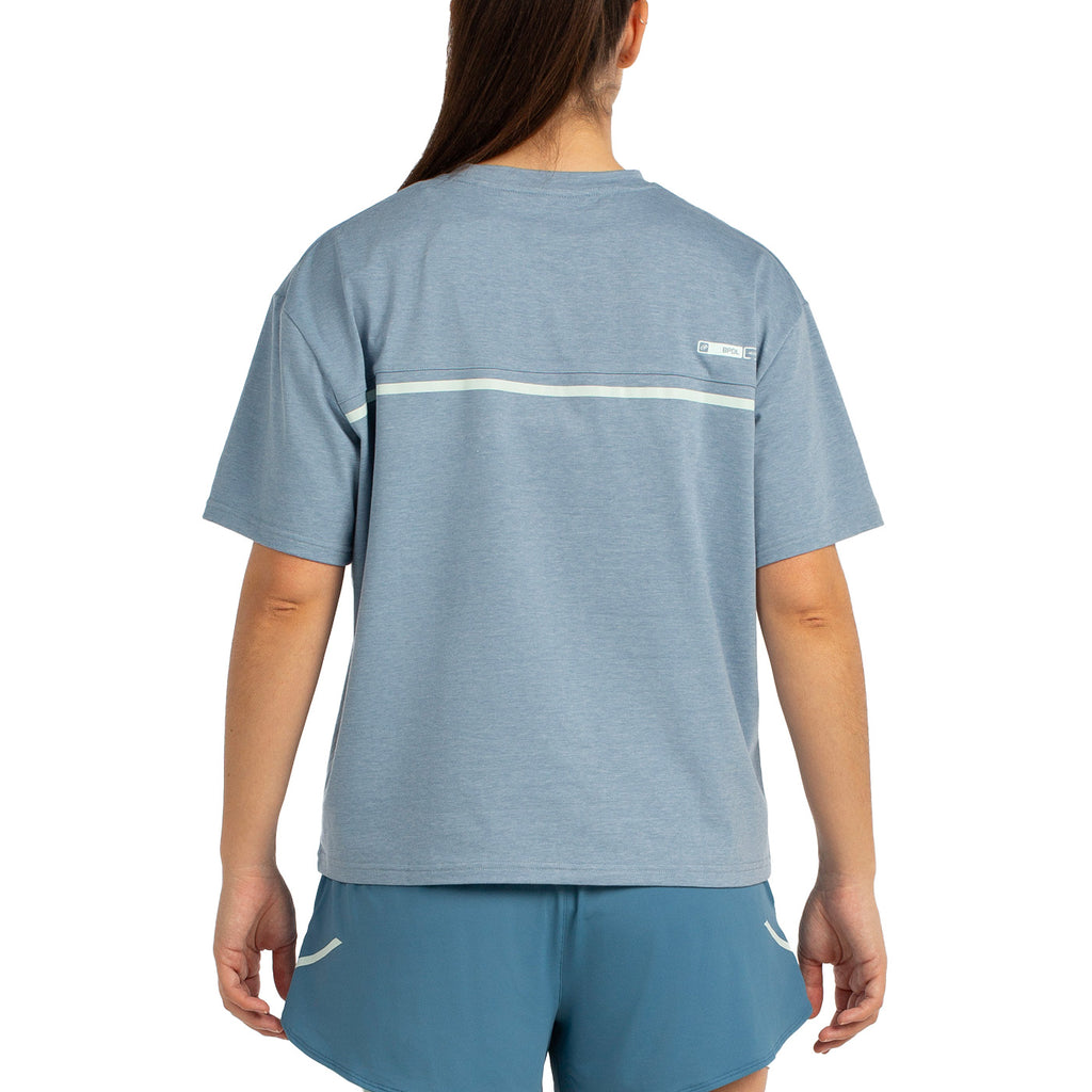 Camiseta Bullpadel Oyeme Azul Verdoso Vigore