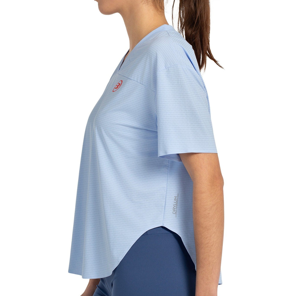 Camiseta Bullpadel Bea Gonzalez Belvis Azul Celeste