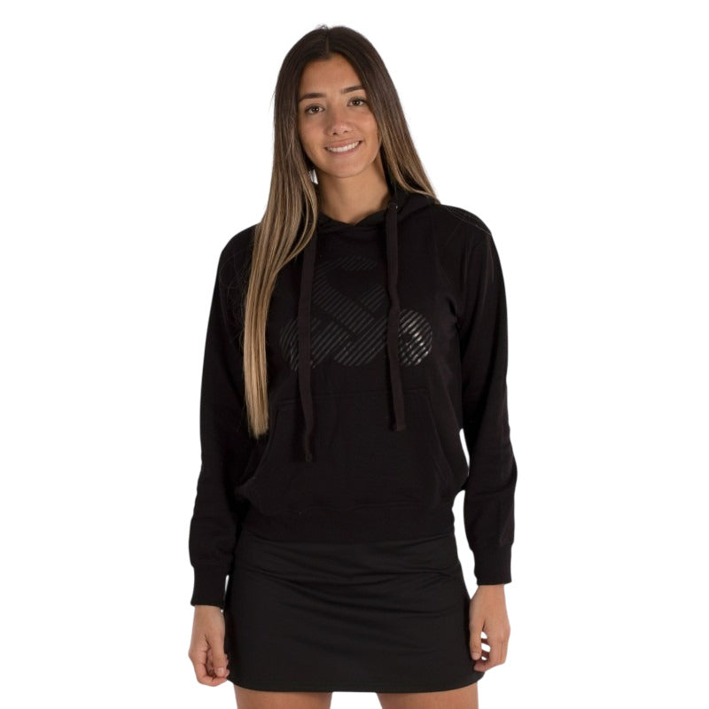 Sudadera Vibora Anaconda Negro Mujer