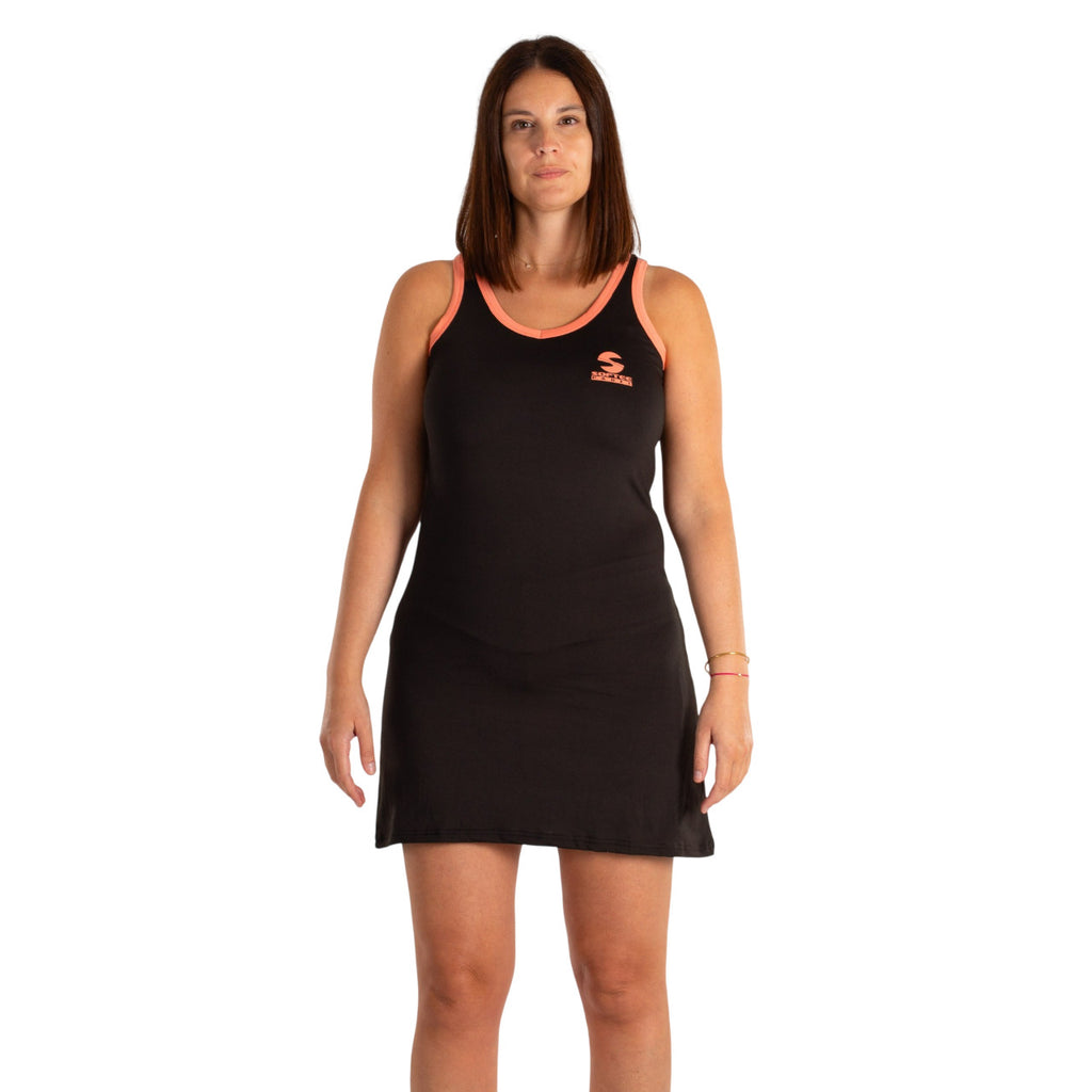 Vestido Softee Atenea Negro Coral