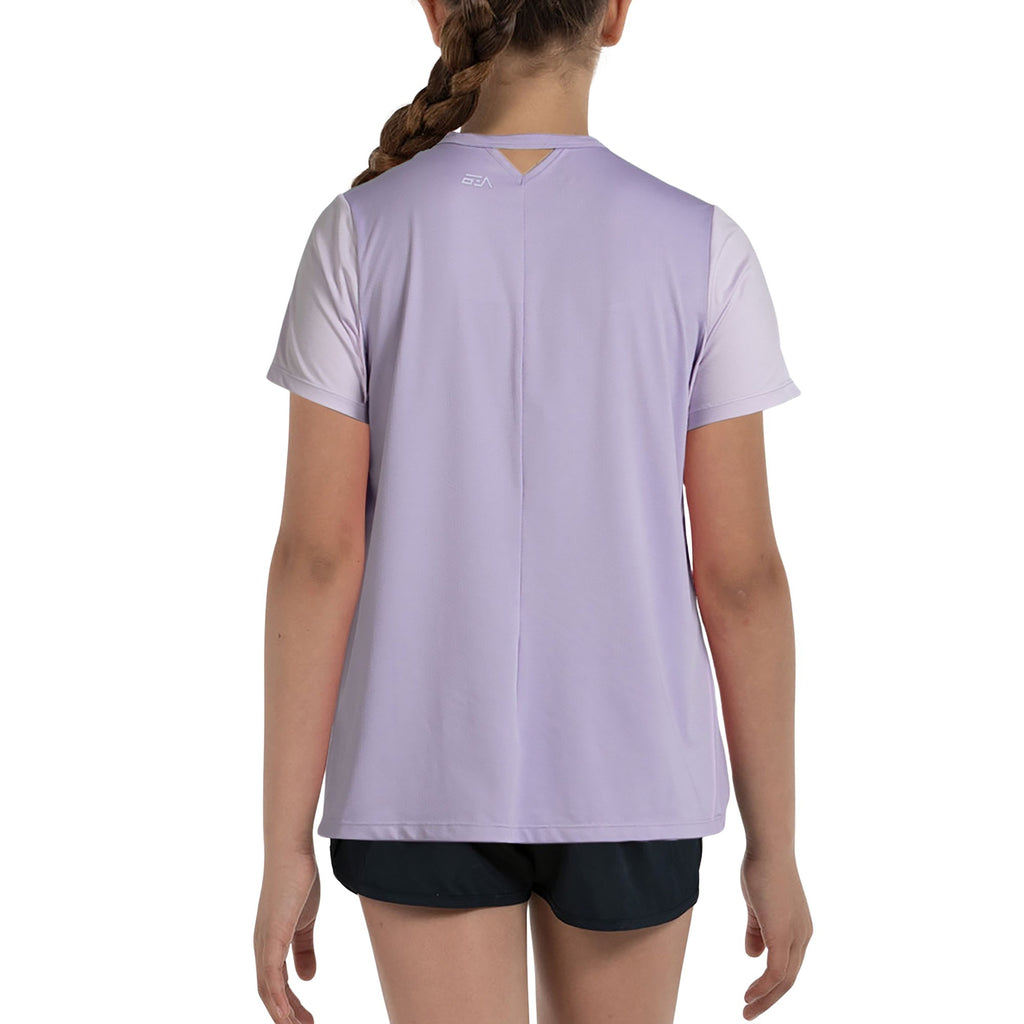 Camiseta Bullpadel Bea Gonzalez Picase Lila Pastel Junior