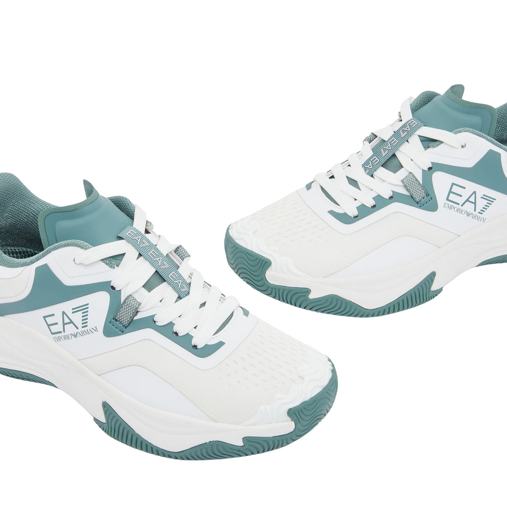 Zapatillas Armani EA7 Tennis Hard Padel Blanco Verde